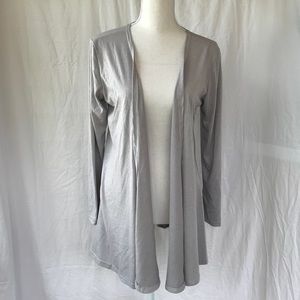 Open Front Long Cardigan
